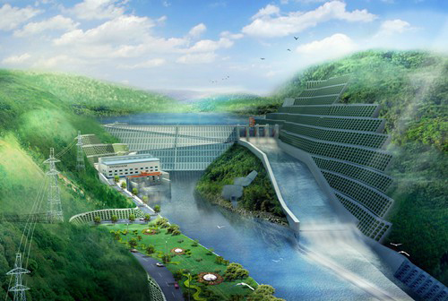 洮北老挝南塔河1号水电站项目